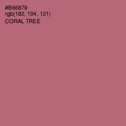 #B66879 - Coral Tree Color Image